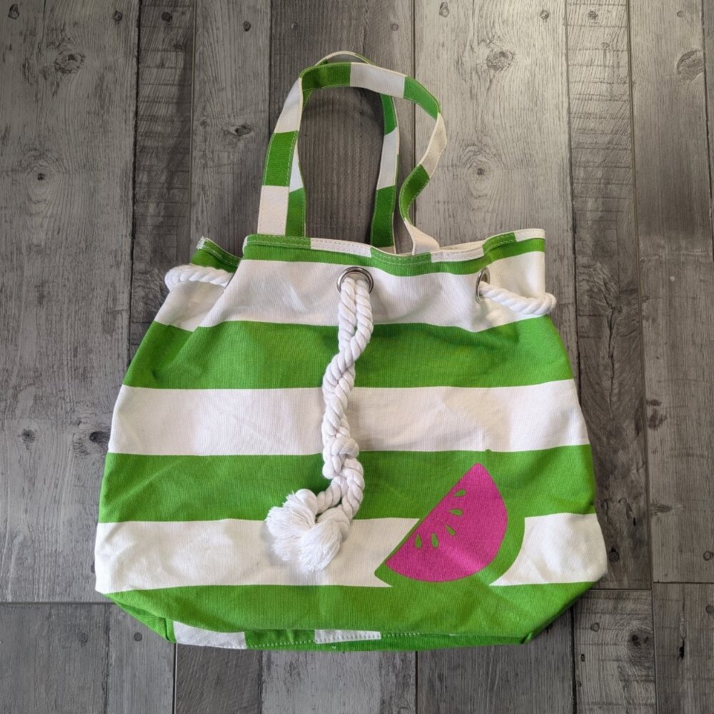 Barnes & Noble, Large Summer Tote Bag Watermelon, 100% Cotton
